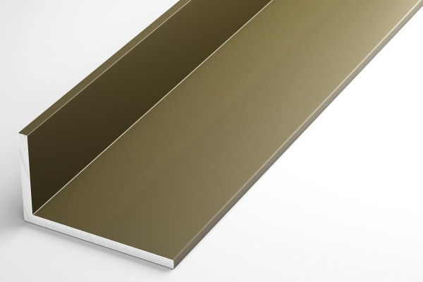 Уголок разнополочный 50*30 мм Уп 16.2000.504л Бронза. Цена за 5 штук.