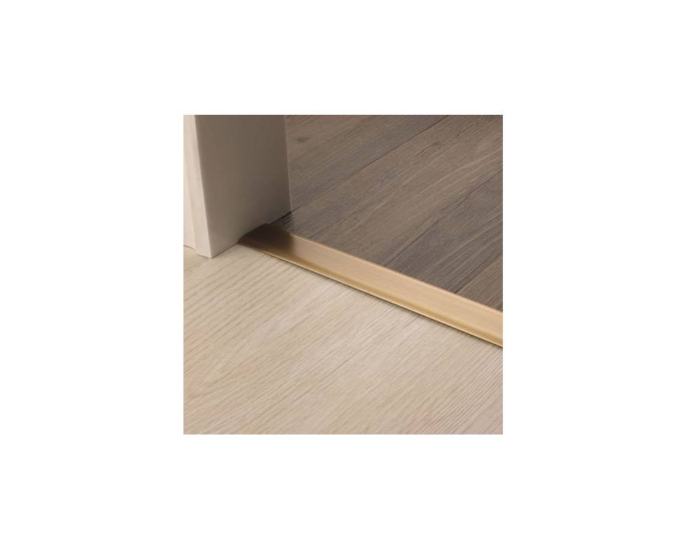 PVL67-04 Профиль Т-образный полукруглый латунь Антик бронза светлая 15мм х 2.7м