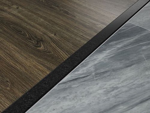 PVS91-21 Профиль Т-образный нержавеющая сталь Антрацит зеркальный 20мм х 2.7м