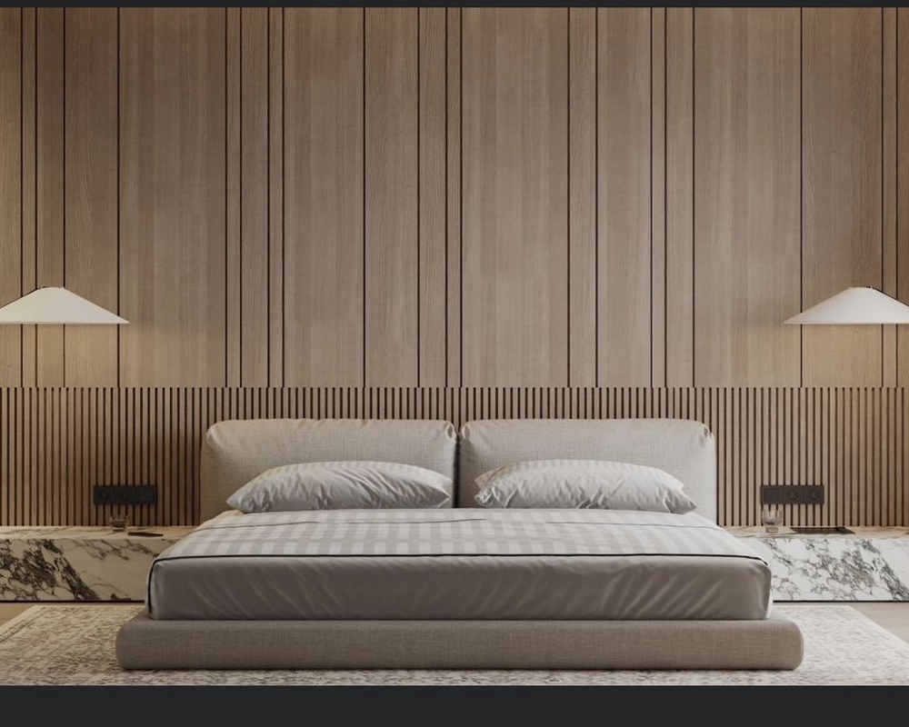 Панель МДФ ACUPAN 61.08.122503.92 плоская 12х122х2760 мм Орех светлый