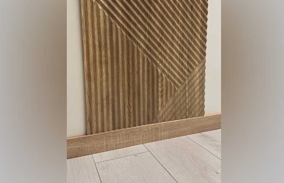 Плинтус МДФ Лука Пл 100-1МДФ.2700.Point line 24049 Дуб прованс