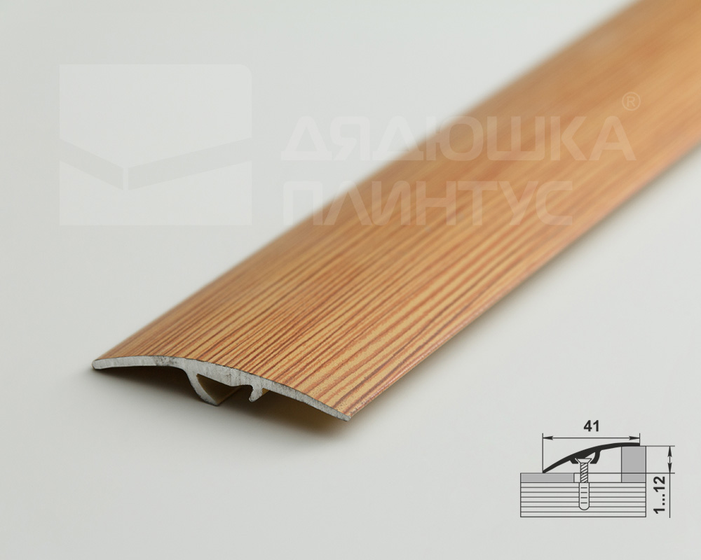 Порог разноуровневый ПР 06.900.076 Бамбук