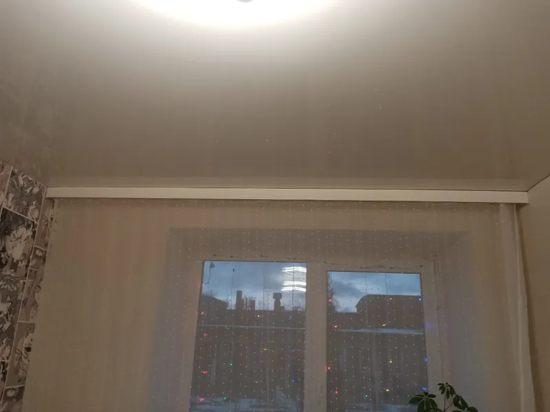 Карниз Шина черный комплект 2-х ряд ПВХ Волшебная палочка 3,2м